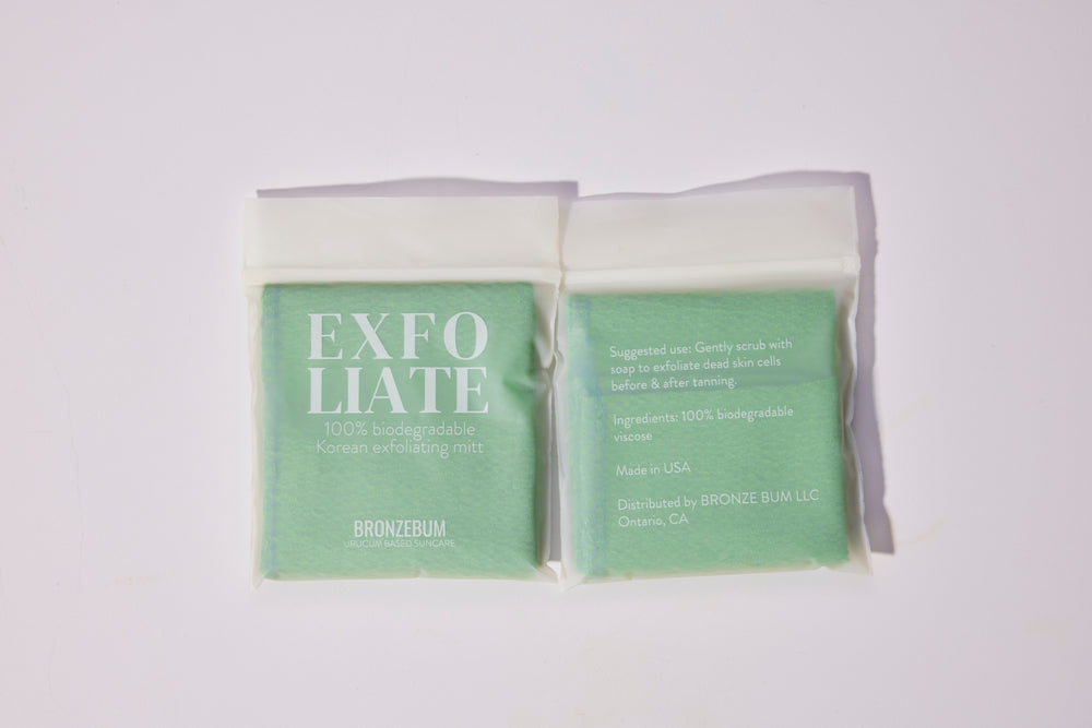 100% Biodegradable South Korean Exfoliating Mitt
